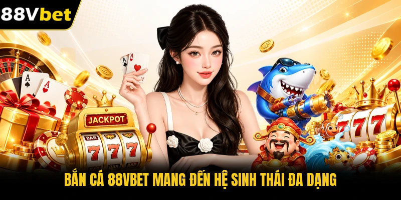 Bắn cá 88VBET mang đến hệ sinh thái đa dạng